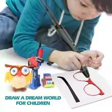 [-2 € cadauno acquistando 2 pezzi] Penna 3D SL-300, Penna Portatile per Stampa 3D – Compatibile con Filamenti PLA / ABS, Ideale per DIY, Giocattoli Educativi e Regali Popolari per Bambini