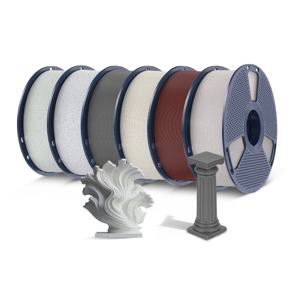 [-2 € cadauno acquistando 3 pezzi]  Filamento per stampante 3D PLA Marble ad alta velocità 1 kg