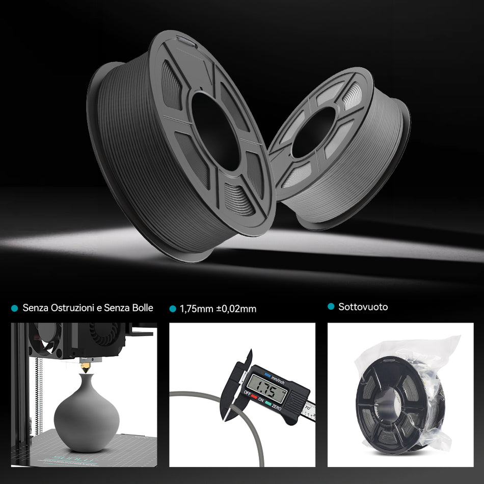 [MOQ: 3KG] Matte PLA Filamento per stampante 3D 1 kg