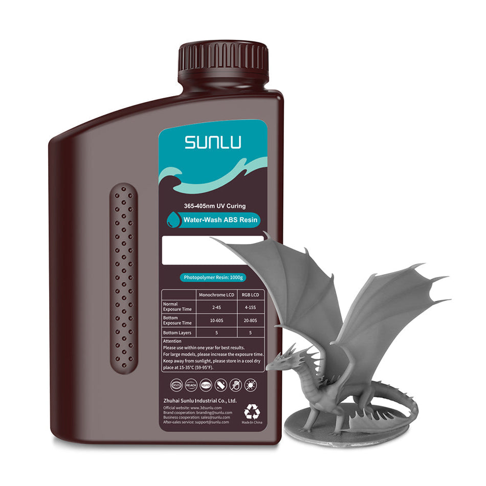 [MOQ: 3 bottiglie] Resina ABS lavabile con acqua 1000 g