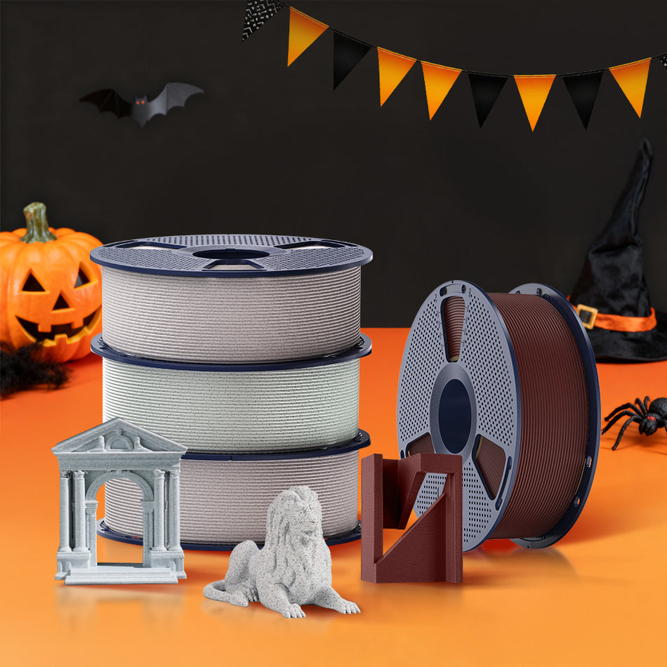 [Offerta Speciale Halloween] Filamento per stampante 3D PLA Marble ad alta velocità 1 kg
