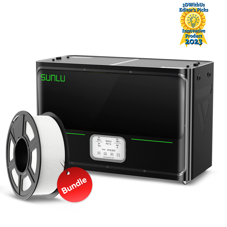 [Flash Sale - Sconto del 15%] SUNLU FilaDryer S4, Bilanciamento di Temperatura e Alta Efficienza