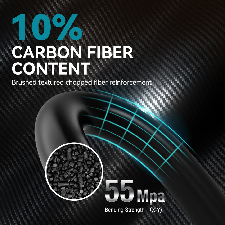 PETG-CF (fibra di carbonio PETG) filamento della stampante 3D 1KG